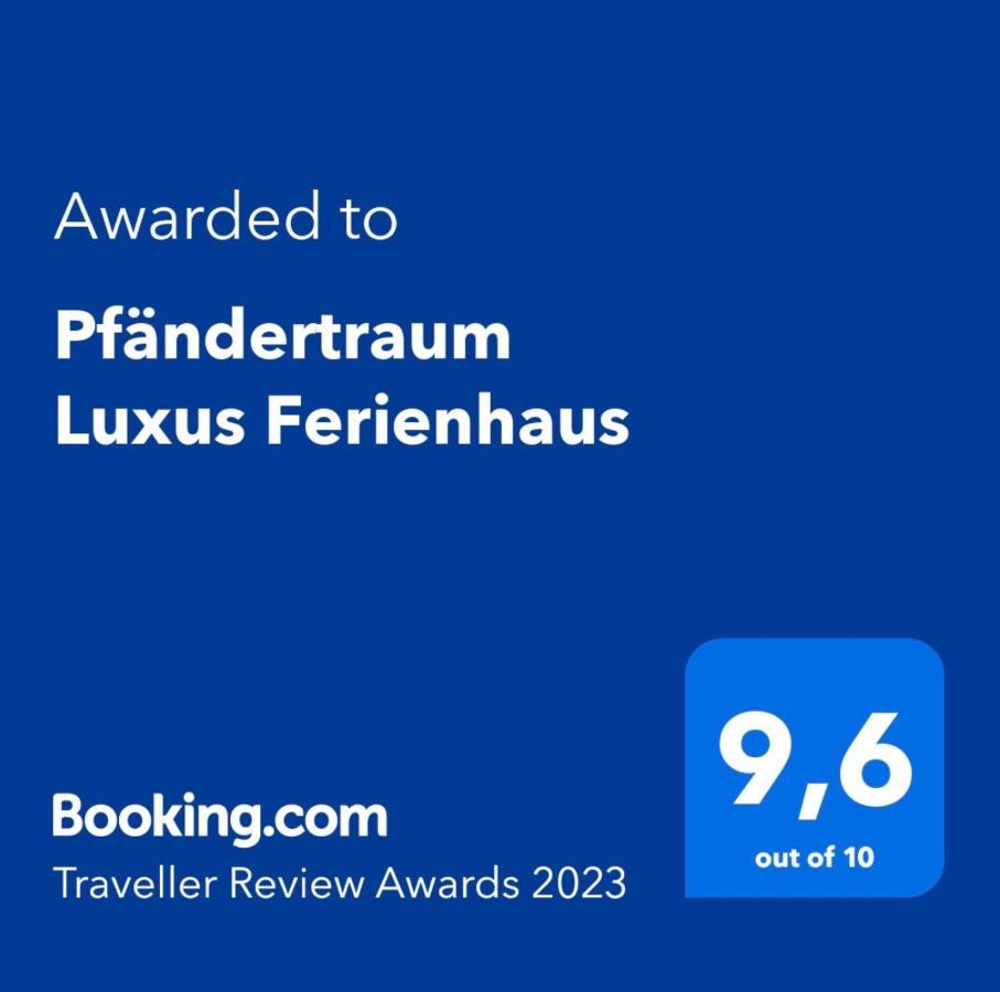 Pfaendertraum Luxus Ferienhaus 로하우 외부 사진